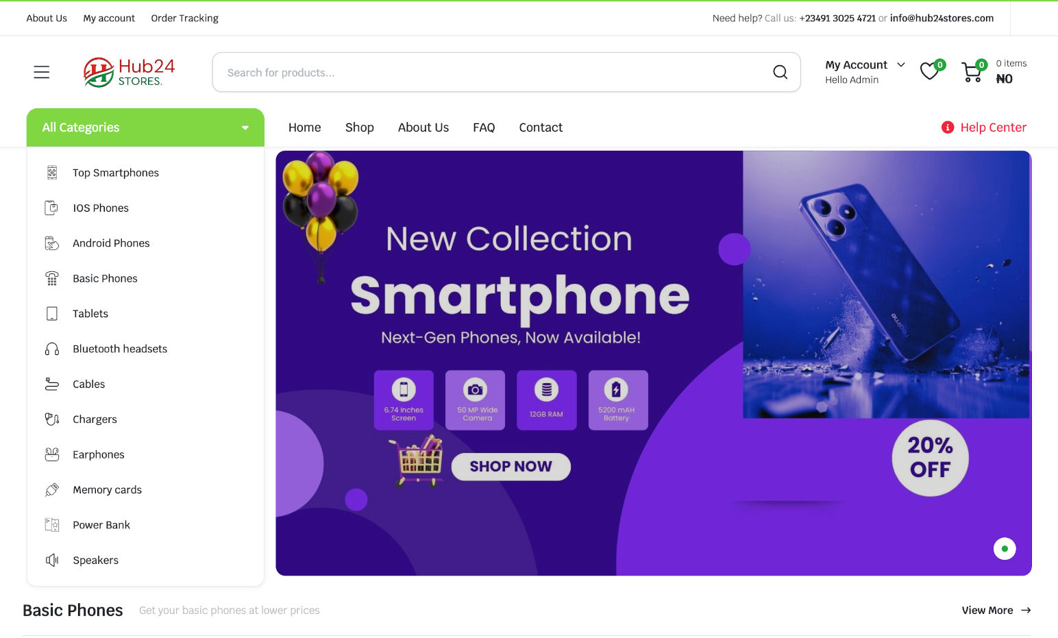 HUB24 Stores