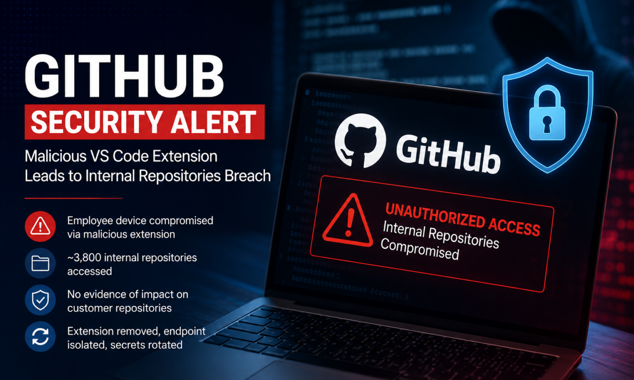 GitHub Security Incident: Highlights the Growing Threat of Developer Tool Attacks