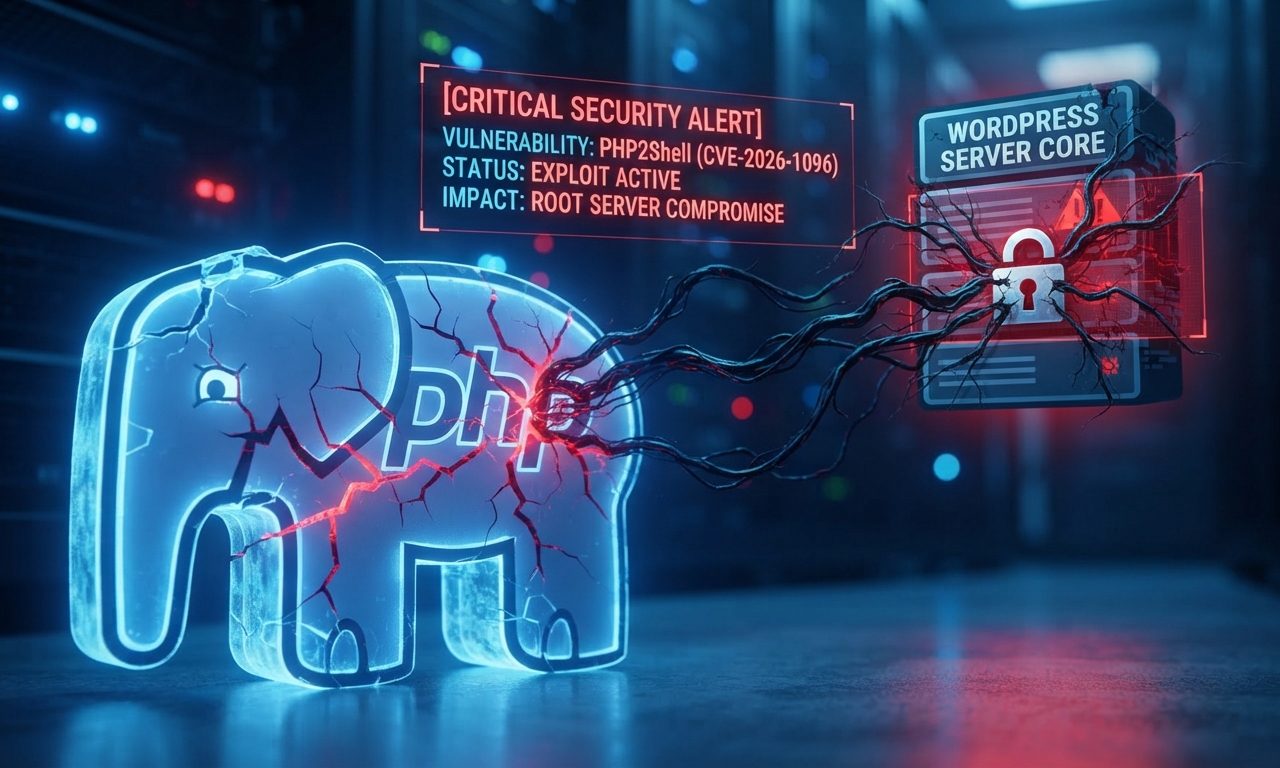 Urgent Global Security Alert: PHP2Shell Vulnerabilities Threaten 70% of the Web; Patch Your Servers Instantly